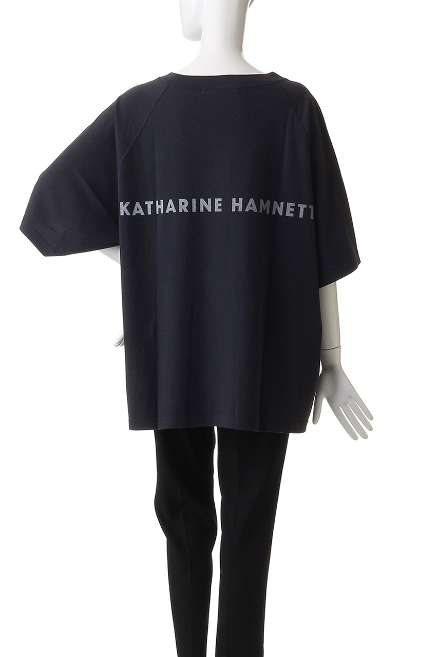 キャサリンハムネット KATHARINE HAMNETT ブラックシャツ KATHARINE HAMNETT/キャサリンハムネット MULTI POCKET SHIRT