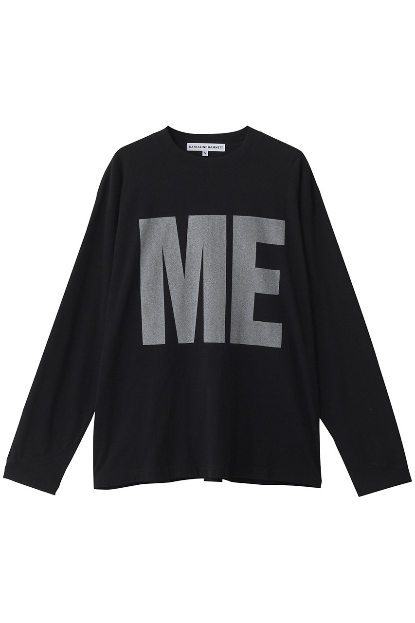 キャサリンハムネット　コラボ　長袖シャツ　スローガン　日本製　コットン　Mサイズ KATHARINE HAMNETT（キャサリンハムネット） シャツ MULTI POCKET