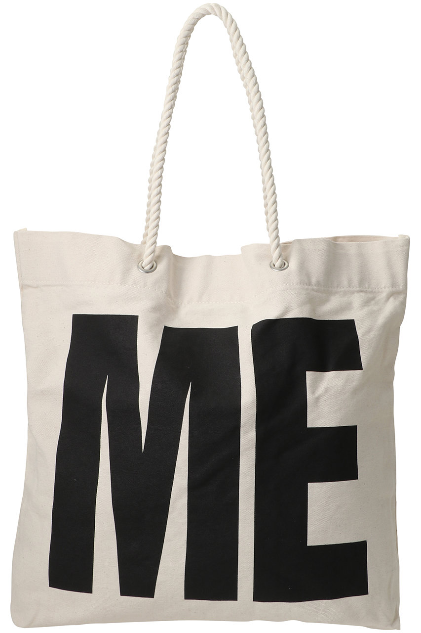 KATHARINE HAMNETT 【UNISEX】【KATHARINE HAMNETT×HYAKU】コラボレーションスローガン トートバッグ (オフホワイト(ME), F) キャサリン・ハムネット ELLE SHOP KATHARINE HAMNETT 【UNISEX】【KATHARINE HAMNETT×HYAKU】コラボレーションスローガン トートバッグ (オフホワイト(ME), F) キャサリン・ハムネット ELLE SHOP