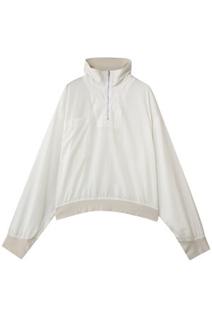 キャサリン・ハムネット/KATHARINE HAMNETTの【UNISEX】キュプラコットンハーフジッププルオーバー(110100/110105)