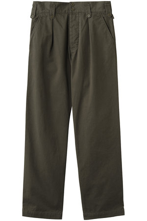 キャサリン・ハムネット/KATHARINE HAMNETTの【UNISEX】オーガニックチノワンプリーツワイドパンツ(110600/110601)