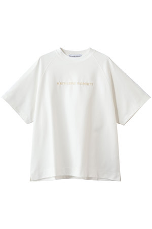 キャサリン・ハムネット/KATHARINE HAMNETTの【UNISEX】ラインドロゴTシャツ(110100/110102)
