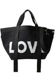 【UNISEX】【キャサリン・ハムネット×HYAKU】LOVE トートバッグ BIG