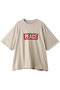【UNISEX】オーガニックコットンオーバーダイドTシャツ キャサリン・ハムネット/KATHARINE HAMNETT ストーン