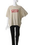 【UNISEX】オーガニックコットンオーバーダイドTシャツ キャサリン・ハムネット/KATHARINE HAMNETT