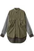 【UNISEX】マルチファブリック ラフシャツ