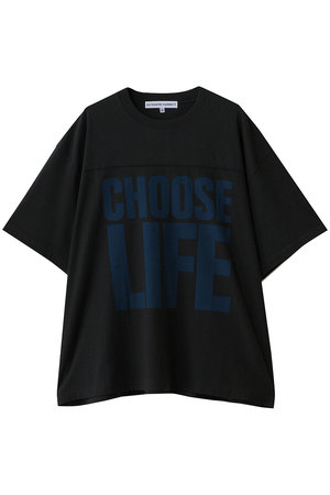 キャサリン・ハムネット/KATHARINE HAMNETTの【UNISEX】オーガニックスローガンビッグTシャツ バッグロゴ入り(110100/110102)