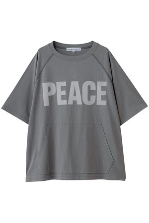 キャサリン・ハムネット/KATHARINE HAMNETTの【UNISEX】ハーフスリープドTシャツウィズリブカフ(110100/110102)