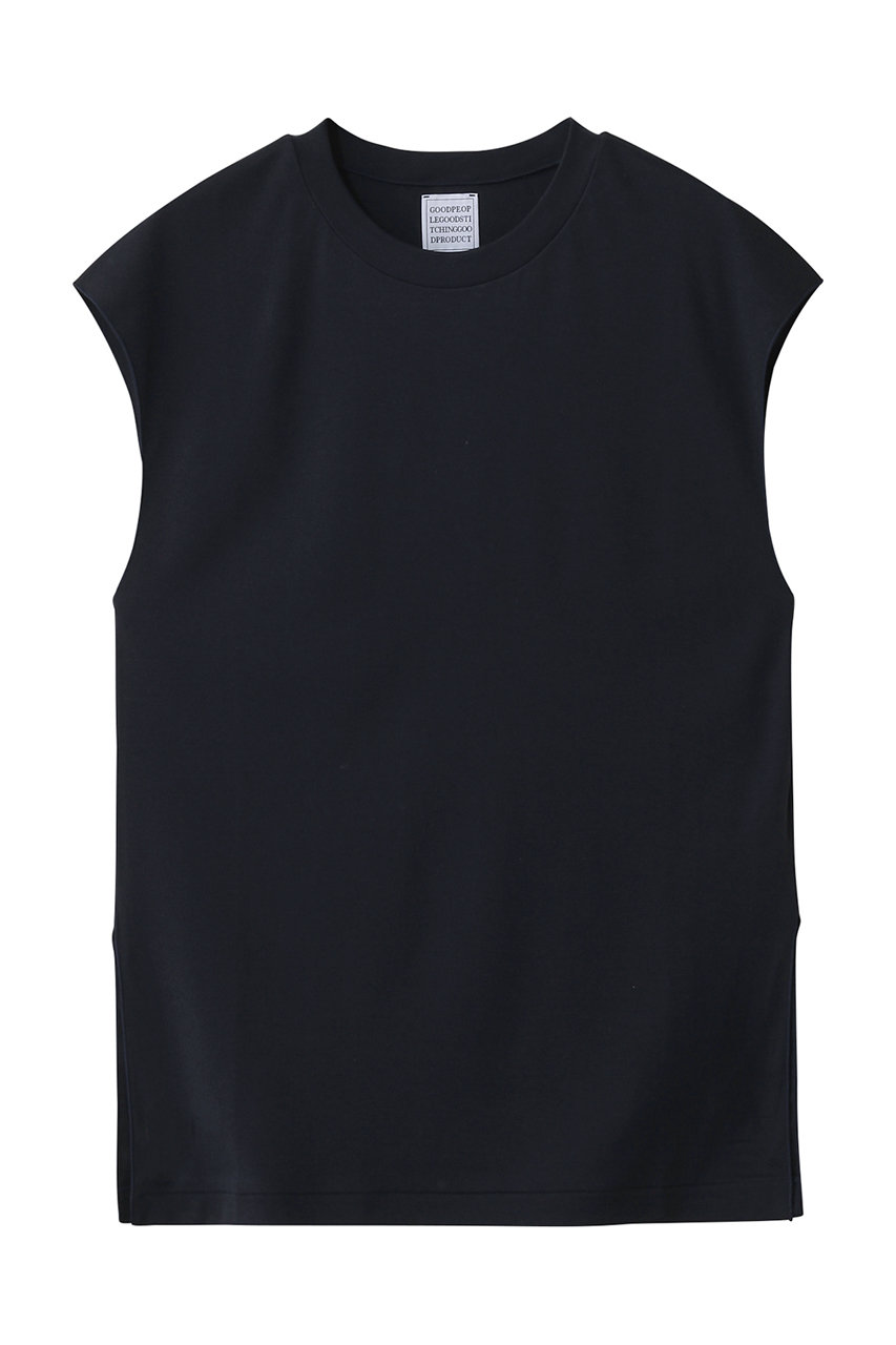 GOOD PEOPLE GOOD STITCHING GOOD PRODUCT クルーネック フレンチスリーブTシャツ (ネイビー, S) グッド ピープル グッド ステッチング グッド プロダクト ELLE SHOP GOOD PEOPLE GOOD STITCHING GOOD PRODUCT クルーネック フレンチスリーブTシャツ (ネイビー, S) グッド ピープル グッド ステッチング グッド プロダクト ELLE SHOP