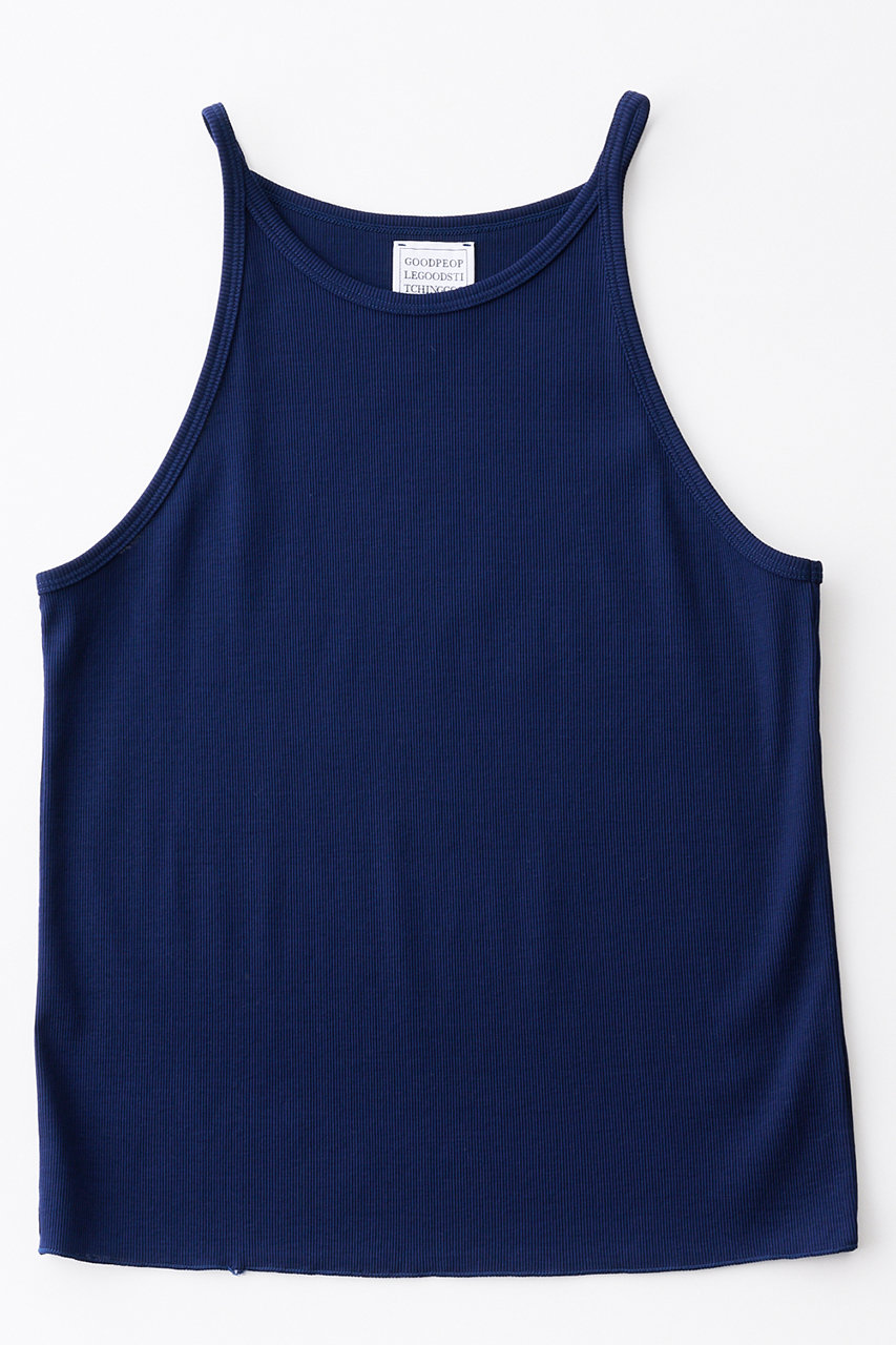 グッド ピープル グッド ステッチング グッド プロダクト/GOOD PEOPLE GOOD STITCHING GOOD PRODUCTのキャミソール(ミッドナイトブルー/02-01-1153)