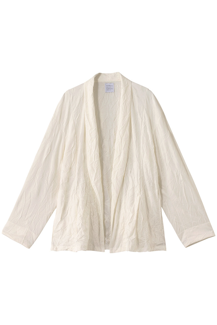GOOD PEOPLE GOOD STITCHING GOOD PRODUCT ショールカラー イージー ライトジャケット (ホワイト, S) グッド ピープル グッド ステッチング グッド プロダクト ELLE SHOP GOOD PEOPLE GOOD STITCHING GOOD PRODUCT ショールカラー イージー ライトジャケット (ホワイト, S) グッド ピープル グッド ステッチング グッド プロダクト ELLE SHOP
