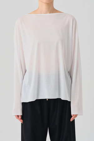 グッド ピープル グッド ステッチング グッド プロダクト/GOOD PEOPLE GOOD STITCHING GOOD PRODUCTのボートネック オーバーサイズ Tシャツ(110100/110103)