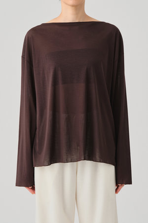 グッド ピープル グッド ステッチング グッド プロダクト/GOOD PEOPLE GOOD STITCHING GOOD PRODUCTのボートネック オーバーサイズ Tシャツ(110100/110103)