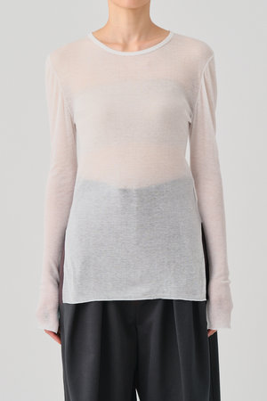 グッド ピープル グッド ステッチング グッド プロダクト/GOOD PEOPLE GOOD STITCHING GOOD PRODUCTのクルーネック ロングスリーブ Tシャツ(110100/110103)