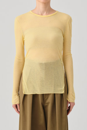 グッド ピープル グッド ステッチング グッド プロダクト/GOOD PEOPLE GOOD STITCHING GOOD PRODUCTのクルーネック ロングスリーブ Tシャツ(110100/110103)