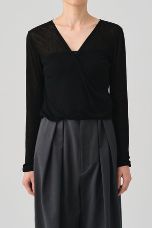 グッド ピープル グッド ステッチング グッド プロダクト/GOOD PEOPLE GOOD STITCHING GOOD PRODUCTのカシュクール ロングスリーブ(110100/110103)