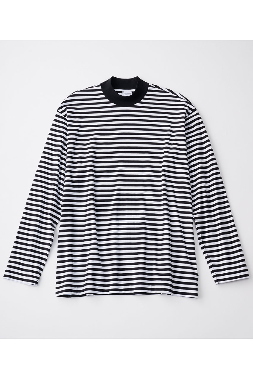 【UNISEX】モックネック ロングスリーブTシャツ