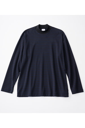 グッド ピープル グッド ステッチング グッド プロダクト/GOOD PEOPLE GOOD STITCHING GOOD PRODUCTの【UNISEX】モックネック ロングスリーブTシャツ(110100/110103)