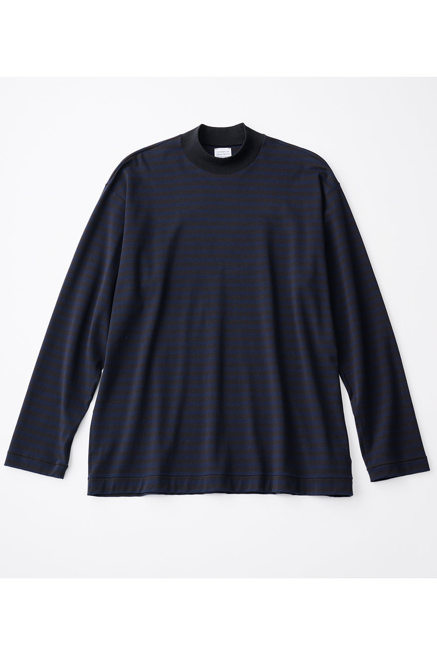 【UNISEX】モックネック ロングスリーブTシャツ