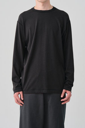 グッド ピープル グッド ステッチング グッド プロダクト/GOOD PEOPLE GOOD STITCHING GOOD PRODUCTの【MEN】Color Stitch クルーネック ロングスリーブ Loopback Jersey(110100/110103)