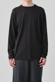 【MEN】Color Stitch クルーネック ロングスリーブ Loopback Jersey