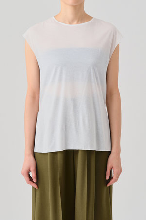 グッド ピープル グッド ステッチング グッド プロダクト/GOOD PEOPLE GOOD STITCHING GOOD PRODUCTのサイドスリット フレンチスリーブ Tシャツ(110100/110102)