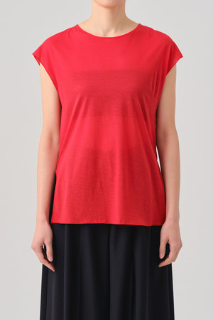 グッド ピープル グッド ステッチング グッド プロダクト/GOOD PEOPLE GOOD STITCHING GOOD PRODUCTのサイドスリット フレンチスリーブ Tシャツ(110100/110102)