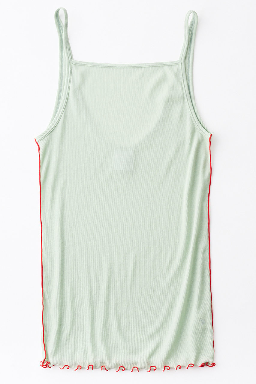 グッド ピープル グッド ステッチング グッド プロダクト/GOOD PEOPLE GOOD STITCHING GOOD PRODUCTのメローエッジ タンク トップ(ヴェリーライトグリーン/02-01-1855)