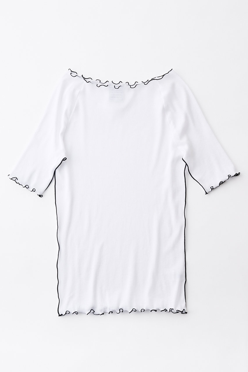 グッド ピープル グッド ステッチング グッド プロダクト/GOOD PEOPLE GOOD STITCHING GOOD PRODUCTのメロウエッジ ハーフスリーブ Tシャツ(オフホワイト/02-01-1856)