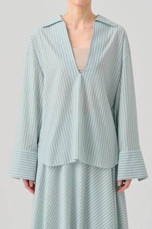 グッド ピープル グッド ステッチング グッド プロダクト/GOOD PEOPLE GOOD STITCHING GOOD PRODUCTのスキッパー プルオーバーシャツ(110400/110403)