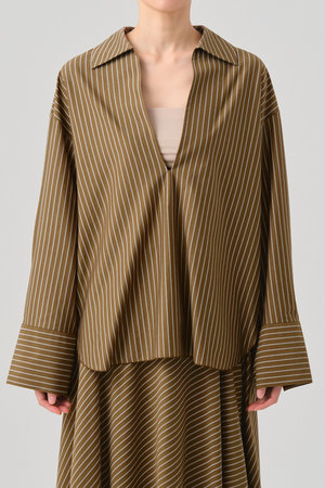 グッド ピープル グッド ステッチング グッド プロダクト/GOOD PEOPLE GOOD STITCHING GOOD PRODUCTのスキッパー プルオーバーシャツ(110400/110403)