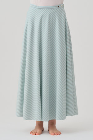 グッド ピープル グッド ステッチング グッド プロダクト/GOOD PEOPLE GOOD STITCHING GOOD PRODUCTのフレア ラップ スカート(110700/110703)