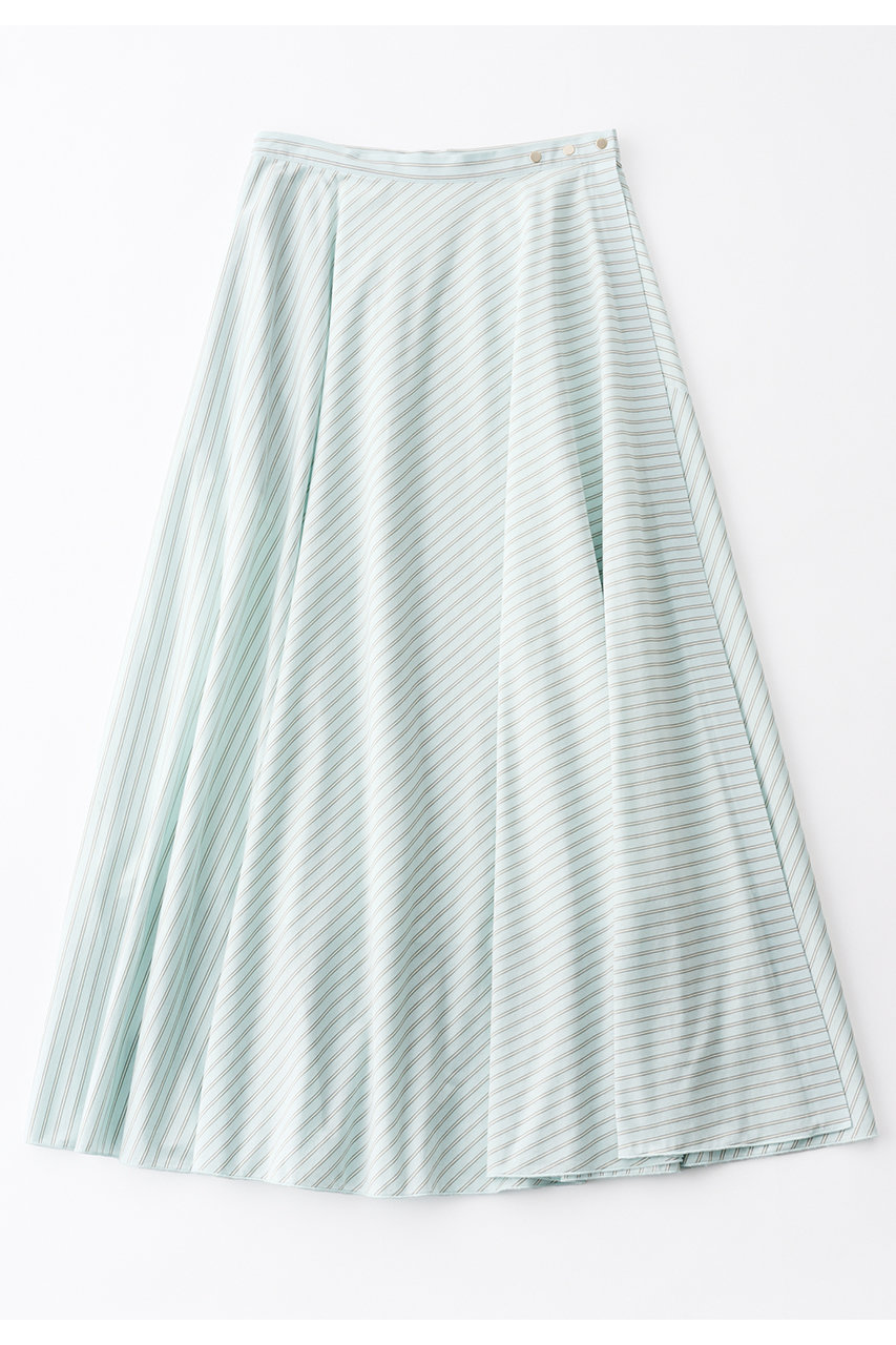 グッド ピープル グッド ステッチング グッド プロダクト/GOOD PEOPLE GOOD STITCHING GOOD PRODUCTのフレア ラップ スカート(ヴェリーライトグリーン/02-01-1866)