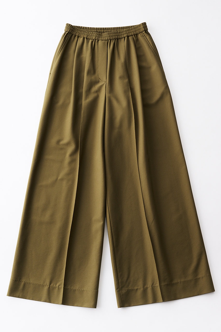 グッド ピープル グッド ステッチング グッド プロダクト/GOOD PEOPLE GOOD STITCHING GOOD PRODUCTのドローストリング イージー ワイドパンツ(ライトブラウン/02-01-1871)