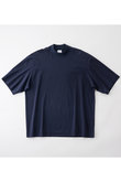 【UNISEX】モックネック ショートスリーブ Tシャツ