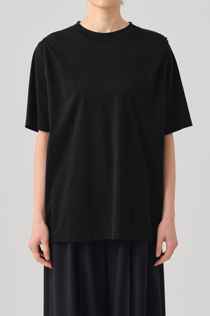 グッド ピープル グッド ステッチング グッド プロダクト/GOOD PEOPLE GOOD STITCHING GOOD PRODUCTのプリーツ ショルダーショートスリーブTシャツ(110100/110102)