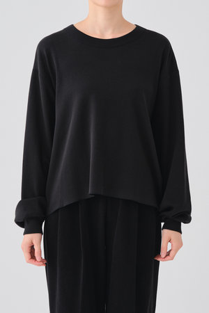 グッド ピープル グッド ステッチング グッド プロダクト/GOOD PEOPLE GOOD STITCHING GOOD PRODUCTのリラックスクロップドプルオーバー(110100/110105)