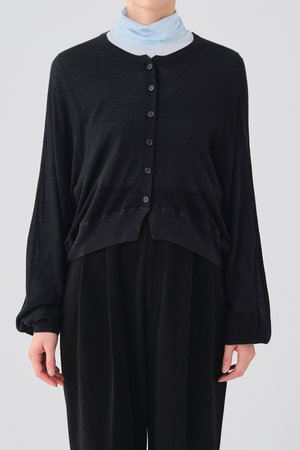 グッド ピープル グッド ステッチング グッド プロダクト/GOOD PEOPLE GOOD STITCHING GOOD PRODUCTのニット クロップド クルーネックカーディガン(110300/110303)