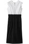 Olja Dress マイ ウィークネス/MY WEAKNESS WHITE×BK