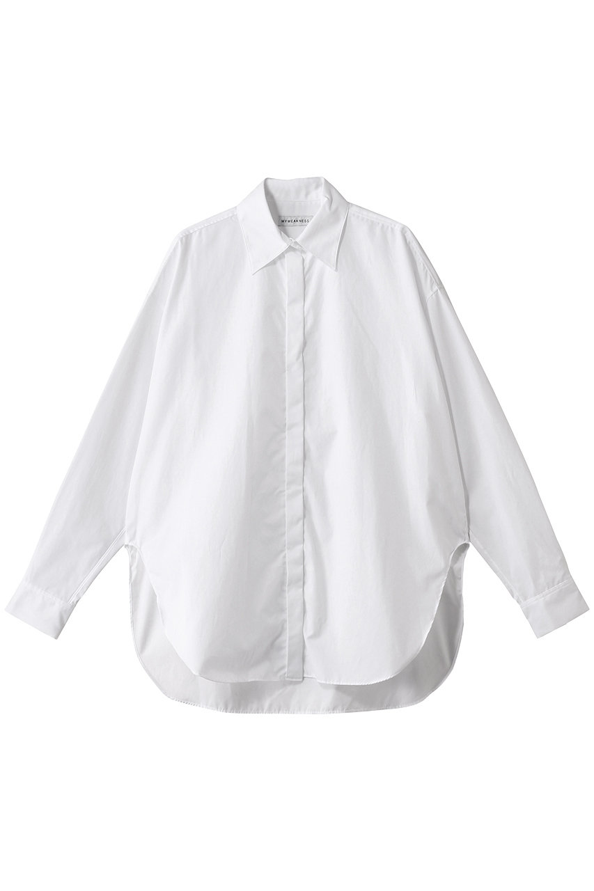 MY WEAKNESS Olja Reg Shirt (WHITE, F) マイ ウィークネス ELLE SHOP MY WEAKNESS Olja Reg Shirt (WHITE, F) マイ ウィークネス ELLE SHOP