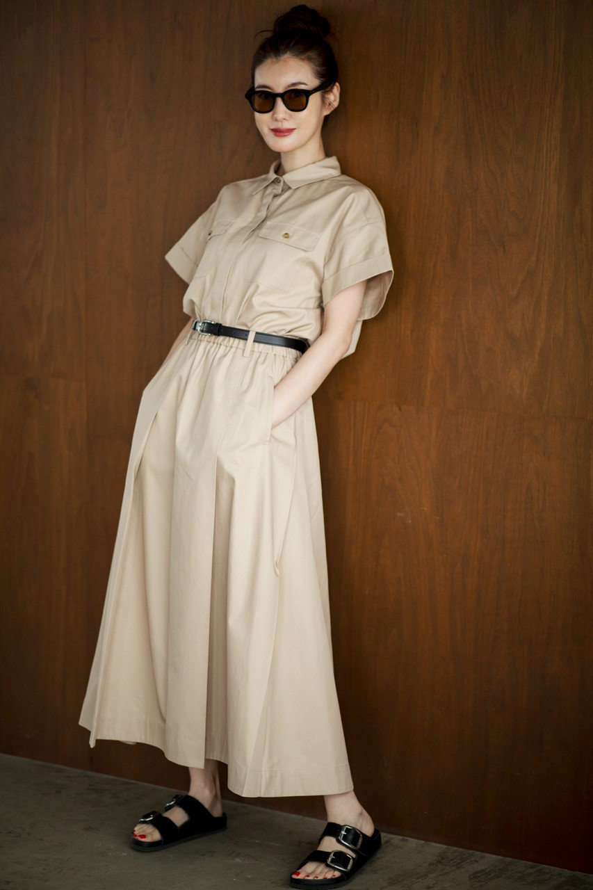 MY WEAKNESS(マイ ウィークネス)｜Olja Safari Shirt/BEIGE の通販