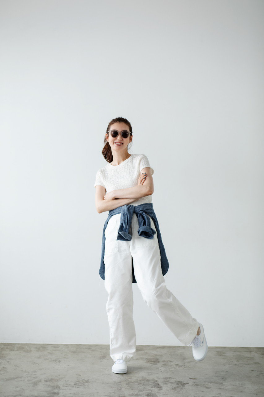 MY WEAKNESS(マイ ウィークネス)｜Fatigue Pants High/WHITE の通販