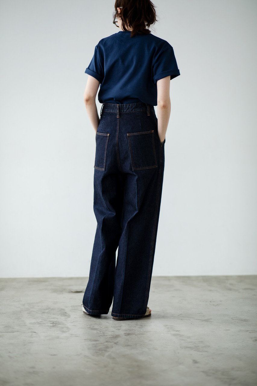 MY WEAKNESS 　デニムワイドパンツ Denim Wide Pants