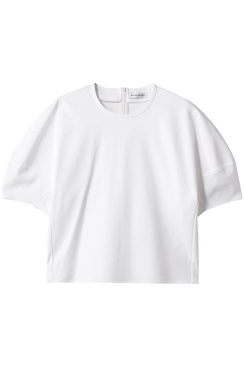 MY WEAKNESS Olja Puff Sleeve P/O (WHITE, F) マイ ウィークネス ELLE SHOP MY WEAKNESS Olja Puff Sleeve P/O (WHITE, F) マイ ウィークネス ELLE SHOP