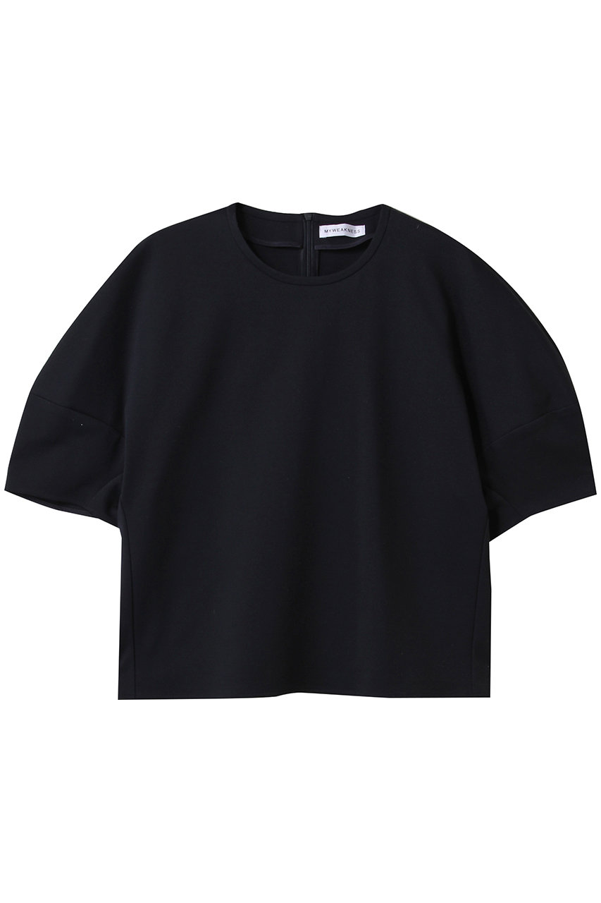 MY WEAKNESS Olja Puff Sleeve P/O (NAVY, F) マイ ウィークネス ELLE SHOP MY WEAKNESS Olja Puff Sleeve P/O (NAVY, F) マイ ウィークネス ELLE SHOP