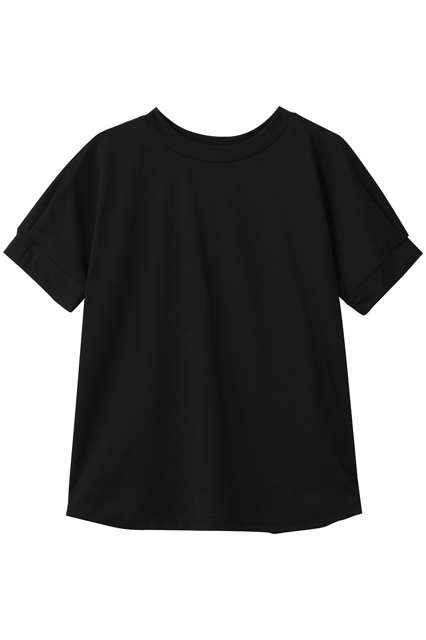 MY WEAKNESS Olja Tuck Sleeve T (BLACK, M) マイ ウィークネス ELLE SHOP MY WEAKNESS Olja Tuck Sleeve T (BLACK, M) マイ ウィークネス ELLE SHOP