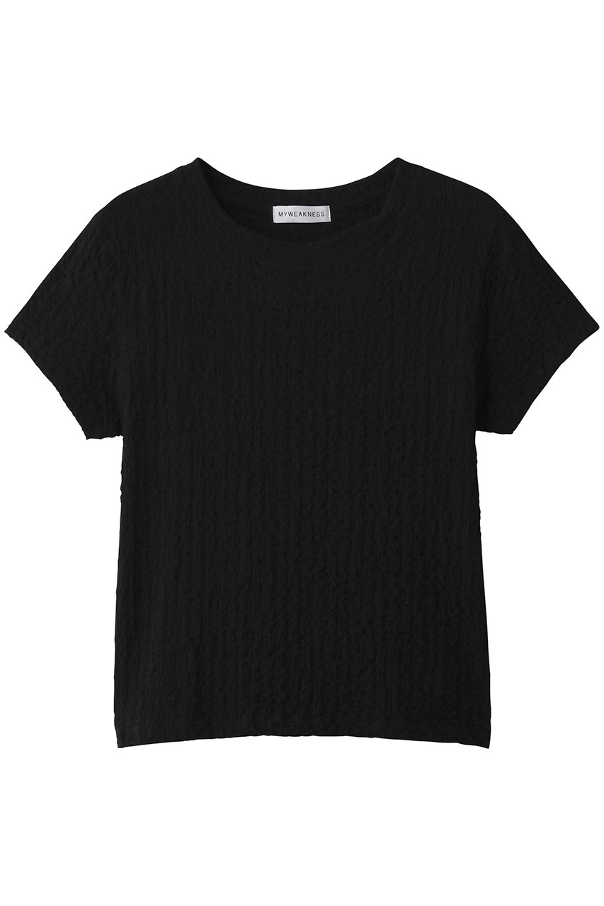 MY WEAKNESS Olja Moco T (BLACK, S) マイ ウィークネス ELLE SHOP MY WEAKNESS Olja Moco T (BLACK, S) マイ ウィークネス ELLE SHOP