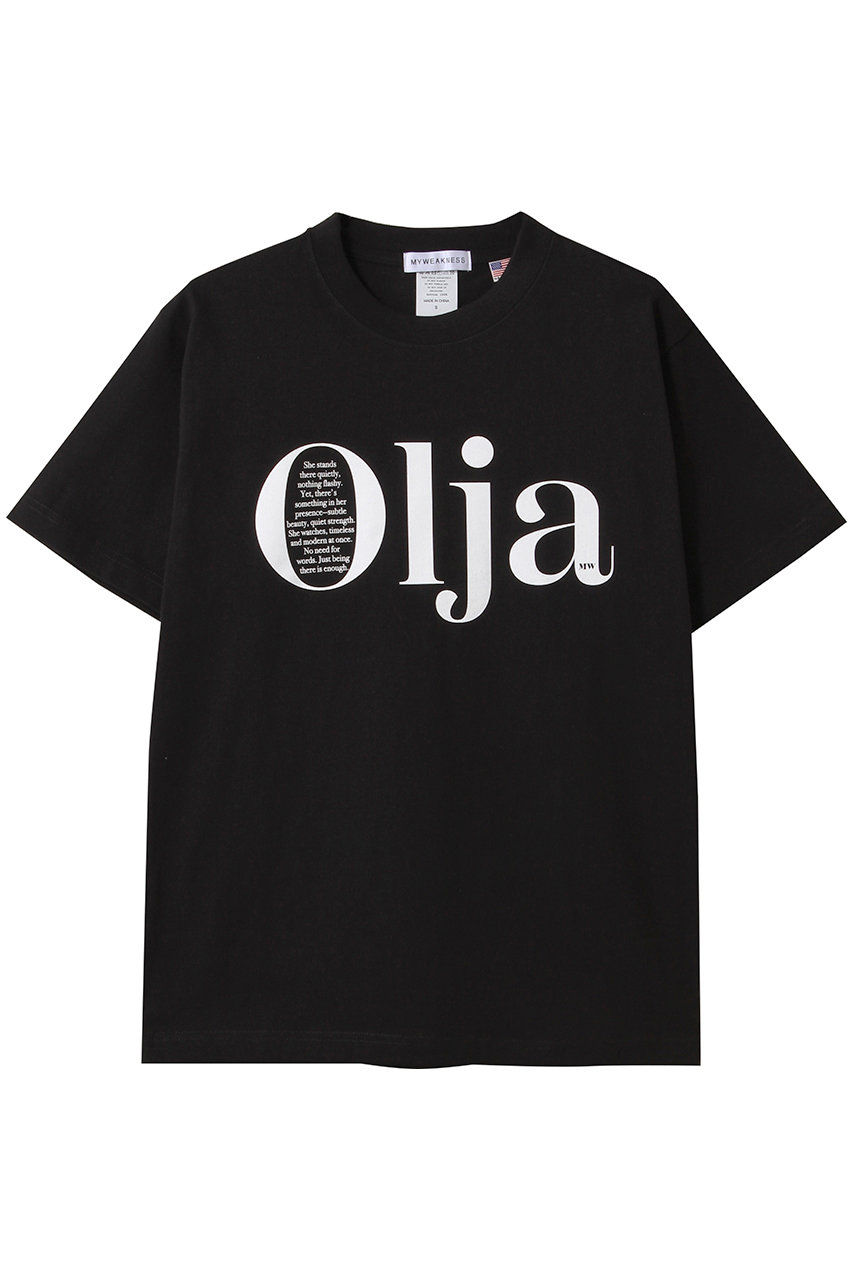 MY WEAKNESS Olja T (BLACK, M) マイ ウィークネス ELLE SHOP MY WEAKNESS Olja T (BLACK, M) マイ ウィークネス ELLE SHOP