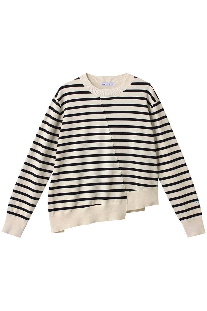 Olja Border Knit