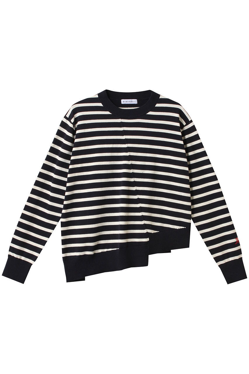 Olja Border Knit